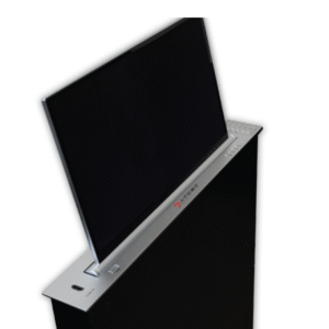 touch motorized retractable monitor