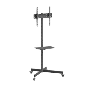 t1041t economy single column steel tv cart